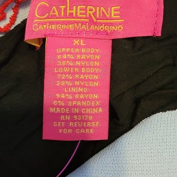 CATHERINE Malandrino V Neck and V Back Pleated Dress - Picture 12 of 14